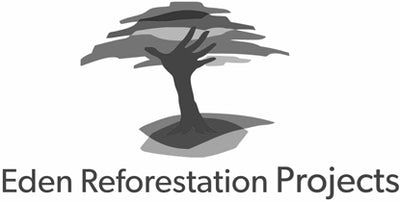 Eden Reforestation Projects Logo in black and white