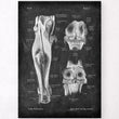 Charger l'image dans la galerie, Knee and leg anatomy poster