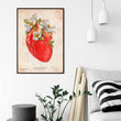 Load image into Gallery viewer, Heart anatomy print