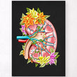 Load image into Gallery viewer, Kidney anatomy art