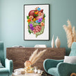 Laden Sie das Bild in den Galerie-Viewer, Digestive system anatomy art
