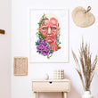 Laden Sie das Bild in den Galerie-Viewer, Facial muscles anatomy art