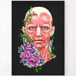 Charger l'image dans la galerie, Face muscles anatomy poster
