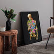 Load image into Gallery viewer, Skeleton with flowers poster