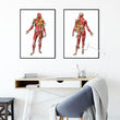 Laden Sie das Bild in den Galerie-Viewer, Muscles anatomy posters