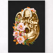 Load image into Gallery viewer, Skull poster - inferior view