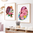 Load image into Gallery viewer, OBGYN anatomy posters - placenta and fetus