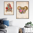 Load image into Gallery viewer, Pelvis anatomy print