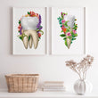 Laden Sie das Bild in den Galerie-Viewer, Dental clinic wall art posters with tooth anatomy