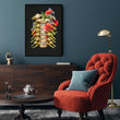 Load image into Gallery viewer, Cervical nerves anatomy poster