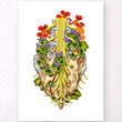 Load image into Gallery viewer, sacral nerves anatomy poster