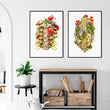 Load image into Gallery viewer, Spinal nerves anatomy poster