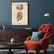 Load image into Gallery viewer, Herniated disc anatomy art print
