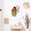 Load image into Gallery viewer, Wrist fracture - Floral - White