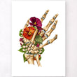 Load image into Gallery viewer, Wrist fracture - Floral - White