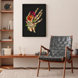 Load image into Gallery viewer, Wrist fracture - Floral - Black