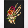 Load image into Gallery viewer, Wrist fracture - Floral - Black