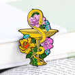 Laden Sie das Bild in den Galerie-Viewer, Bowl of Hygeia enamel pin