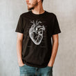 Charger l'image dans la galerie, T-shirt Unisexe Coeur III - Chalkboard