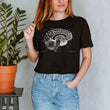 Charger l'image dans la galerie, anatomical brain t-shirt for women by codex anatomicus
