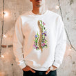 Load image into Gallery viewer, Spine Unisex Sweatshirt - Floral