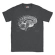 Charger l'image dans la galerie, T-shirt Unisexe Cerveau - Chalkboard