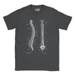 Charger l'image dans la galerie, T-shirt Unisexe Colonne Vertébrale - Chalkboard