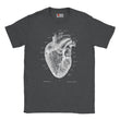 Charger l'image dans la galerie, T-shirt Unisexe Coeur - Chalkboard