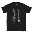 Charger l'image dans la galerie, T-shirt Unisexe Colonne Vertébrale - Chalkboard