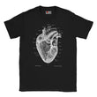 Charger l'image dans la galerie, T-shirt Unisexe Coeur - Chalkboard