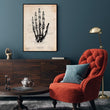 Laden Sie das Bild in den Galerie-Viewer, Human hand vintage anatomy print by Codex Anatomicus