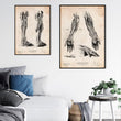 Laden Sie das Bild in den Galerie-Viewer, Hand anatomy art print