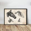 Laden Sie das Bild in den Galerie-Viewer, Horse skull art print by Codex Anatomicus