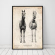 Laden Sie das Bild in den Galerie-Viewer, Equine anatomy art print by Codex Anatomicus