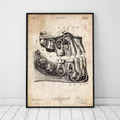 Laden Sie das Bild in den Galerie-Viewer, Vintage dental anatomy art print - Codex Anatomicus