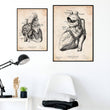 Laden Sie das Bild in den Galerie-Viewer, Anatomical heart art