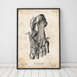 Laden Sie das Bild in den Galerie-Viewer, Foot anatomy vintage poster