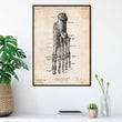 Laden Sie das Bild in den Galerie-Viewer, Foot anatomy art print IV medical vintage poster