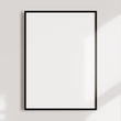 Load image into Gallery viewer, Premium wooden picture frame - Black color
