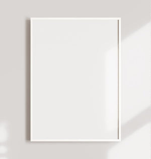 Premium picture frame - White color