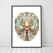 Laden Sie das Bild in den Galerie-Viewer, Geometrical brain anatomy art