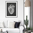 Laden Sie das Bild in den Galerie-Viewer, Heart anatomy poster