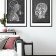Load image into Gallery viewer, Brain and spinal cord - Chalkboard