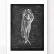 Load image into Gallery viewer, Leg muscles anatomy - Chalkboard