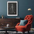 Load image into Gallery viewer, Skeleton anatomy poster