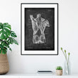 Laden Sie das Bild in den Galerie-Viewer, Back muscles anatomy art
