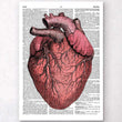 Load image into Gallery viewer, Heart dictionary art print