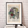 Load image into Gallery viewer, Rib cage dictionary art print