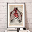 Laden Sie das Bild in den Galerie-Viewer, Heart and lungs dictionary poster