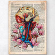 Load image into Gallery viewer, Head, neck and arteries dictionary print